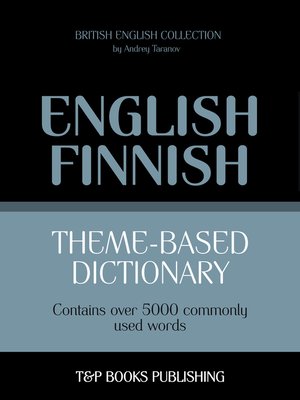 cover image of Theme-Based Dictionary